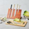 Sur La Table Bamboo Cutting Board Set – 2-Piece Chopping Boards with Handles, Water-Resistant & Warp-Resistant, Includes Large 15″ x 11″ and Small 13″ x 8.5″ Boards