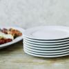 Sur La Table Bistro Round Dinner Plate, 10½”, White(small)