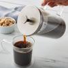 Sur La Table Classic Double-Walled Glass French Press – 8-Cup Capacity for Rich, Aromatic Coffee
