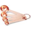 Sur La Table Copper Measuring Spoons – Set of 4 (¼ tsp, ½ tsp, 1 tsp, 1 tbsp), Durable & Stylish Baking Essentials, Dishwasher