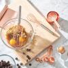 Sur La Table Copper Measuring Spoons – Set of 4 (¼ tsp, ½ tsp, 1 tsp, 1 tbsp), Durable & Stylish Baking Essentials, Dishwasher
