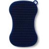 Sur La Table Dual-Action Silicone Sponge, Navy