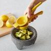 Sur La Table Handheld Lemon Juicer, Yellow