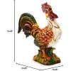Sur La Table Italian Hand-Painted Rooster, 10.25″, Green