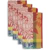 Sur La Table Jacquard Bird of Paradise Napkins, Set of 4, Multi