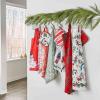 Sur La Table Jacquard Nutcracker Kitchen Towel, Red