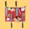 Sur La Table Kitchen Essentials 2 Piece (17″ x 12″ & 13″ x 9″) Cutting Board Set – Blue(Red)