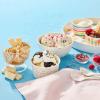 Sur La Table Melamine Ice Cream Bowls – Set of 4 Colorful Dessert Dishes, Shatter-Resistant & Dishwasher, Perfect for Sundaes, Snacks & Summer Entertaining