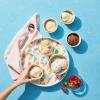 Sur La Table Melamine Ice Cream Round Tray, White