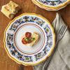 Sur La Table Nova Deruta Appetizer Plates, Set of 4, White