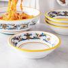 Sur La Table Nova Deruta Pasta Bowl – Hand-Painted Italian Ceramic Serving Dish, Colorful Renaissance-Inspired Dinnerware, Made in Italy