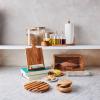Sur La Table Olivewood Storage Canister, Clear(Clear)
