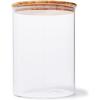 Sur La Table Olivewood Storage Canister, Clear(Clear)