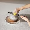 Sur La Table Olivewood Zester, Silver