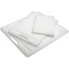 Sur La Table Polypropylene Cutting Board Set – 3-Piece Reversible Boards with Juice Grooves & Cut-Out Handles, Dishwasher, Non-Porous & Non-Absorbent