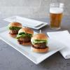 Sur La Table Porcelain Platter Set of 3 – Classic White Serving Trays in 15″, 12.5″ & 10″ Sizes, Oven, Microwave, Freezer & Dishwasher