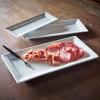 Sur La Table Porcelain Platter Set of 3 – Classic White Serving Trays in 15″, 12.5″ & 10″ Sizes, Oven, Microwave, Freezer & Dishwasher