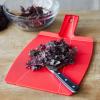 Sur La Table Prep & Pour Cutting Board, Red(Red)