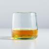 Sur La Table Recycled Green Double Old-Fashioned Glass, Clear
