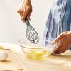 Sur La Table Silicone Whisk, 10″, Gray(Gray)