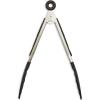 Sur La Table Silicone-Tipped Tongs, 7″, Dark Red(Black)