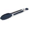 Sur La Table Silicone-Tipped Tongs, 7″, Dark Red(Black)