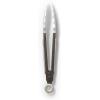 Sur La Table Silicone-Tipped Tongs, 7″, Dark Red(White)
