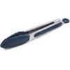 Sur La Table Silicone-Tipped Tongs, 9″, Black(Black)