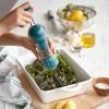 Sur La Table Spice Ratchet Mill Grinder with 5 Coarse settings, White(Emerald)