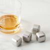 Sur La Table Stainless Steel Chilling Cubes, Set of 4, Silver