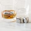 Sur La Table Stainless Steel Chilling Cubes, Set of 4, Silver