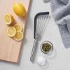 Sur La Table Stainless Steel Fish Turner with Silicone Tip – Nonstick, Heat-Resistant, Flexible Spatula for Delicate Foods – Ergonomic Handle, Dishwasher(Black)