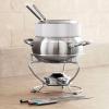Sur La Table Stainless Steel Fondue, Silver