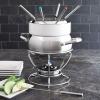 Sur La Table Stainless Steel Fondue, Silver