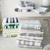 Sur La Table Striped Kitchen Towels, Set of 3, Blueberry(Blueberry)