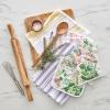 Sur La Table Striped Kitchen Towels, Set of 3, Blueberry(Chamomile)