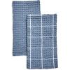 Sur La Table Washed Waffle Kitchen Towels – Set of 2 Ultra-Absorbent 28″ x 20″ Cotton Dish Towels with Soft Textured Weave, Non-Scratch, Machine Washable for Everyday Use, Charcoal(Charcoal)