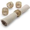 Sur La Table Wire Napkin Rings, Set of 4, Silver(Silver)