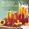 The Republic of Tea – Ginger Peach Black Iced Tea Bags, 8 Large Quart-Sized Iced Tea Pouches, Naturally Caffeinated(40 Count (Pack of 1))