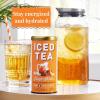 The Republic of Tea – Ginger Peach Black Iced Tea Bags, 8 Large Quart-Sized Iced Tea Pouches, Naturally Caffeinated(8 Count (Pack of 1))