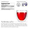 The Republic of Tea – Natural Hibiscus Tea, 36 Tea Bags, Herbal Blend, Caffeine Free, Gluten Free(36 Count (Pack of 1))
