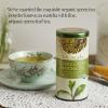 The Republic of Tea – Organic Double Green Matcha, Naturally Caffeinated Japanese Green Tea Powder and Leaves, Steeps 50 Cups(50 Count (Pack of 1))