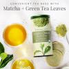 The Republic of Tea – Organic Double Green Matcha, Naturally Caffeinated Japanese Green Tea Powder and Leaves, Steeps 50 Cups(50 Count (Pack of 2))