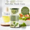 The Republic of Tea – Organic Double Green Matcha, Naturally Caffeinated Japanese Green Tea Powder and Leaves, Steeps 50 Cups(50 Count (Pack of 2))