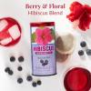 The Republic of Tea, Hibiscus Blueberry Superflower Herbal Tea, 36 Tea Bag Tin(36 Count (Pack of 1))