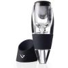 Vinturi Wine Aerator Pourer and Decanter for Red Wines Patented Design Perfectly Aerates Wines By The Glass or Bottle With Distinctive Sound, Includes No-Drip Base & Sediment Screen, Black