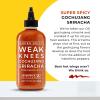 Weak Knees Gochujang Sriracha Hot Sauce, Infused with Bold Korean Gochujang Paste & Classic Spicy Sriracha, Made in the USA, 10.5oz Squeeze Bottle(Super Spicy Sriracha 10.5oz)