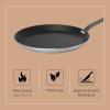 de Buyer CHOC Nonstick Crepe & Tortilla Pan – 10.25” – Ideal for Making & Reheating Crepes, Tortillas & Pancakes – 5-Layer PTFE Coating – PFOA Free – Made in France
