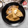 de Buyer CHOC Nonstick Crepe & Tortilla Pan – 10.25” – Ideal for Making & Reheating Crepes, Tortillas & Pancakes – 5-Layer PTFE Coating – PFOA Free – Made in France