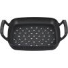 Le Creuset Alpine Outdoor Collection Enameled Cast Iron Square Grill Basket, 12″(Grill Basket)